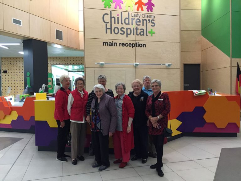 Members provided meals to families with sick kids who were staying at the Ronald McDonald House